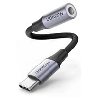 Ugreen – USB-C auf 3.5 mm DAC Kopfhöreradapter (AV161 / 80154), grau/schwarz – Bild 1