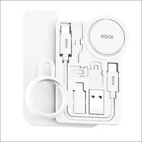 ROCK - L14 Multifunctional charging cable set with storage box, white, travel set – Bild 1
