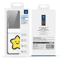 Galaxy Z Flip8 - Dux Ducis - Luvy Series, Love Edition (Yellow Star), white – Bild 9
