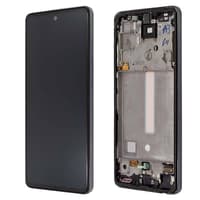 Samsung Galaxy A525F Galaxy A52 4G / A526B A52 5G LCD, nuovo, nero, originale – Bild 1