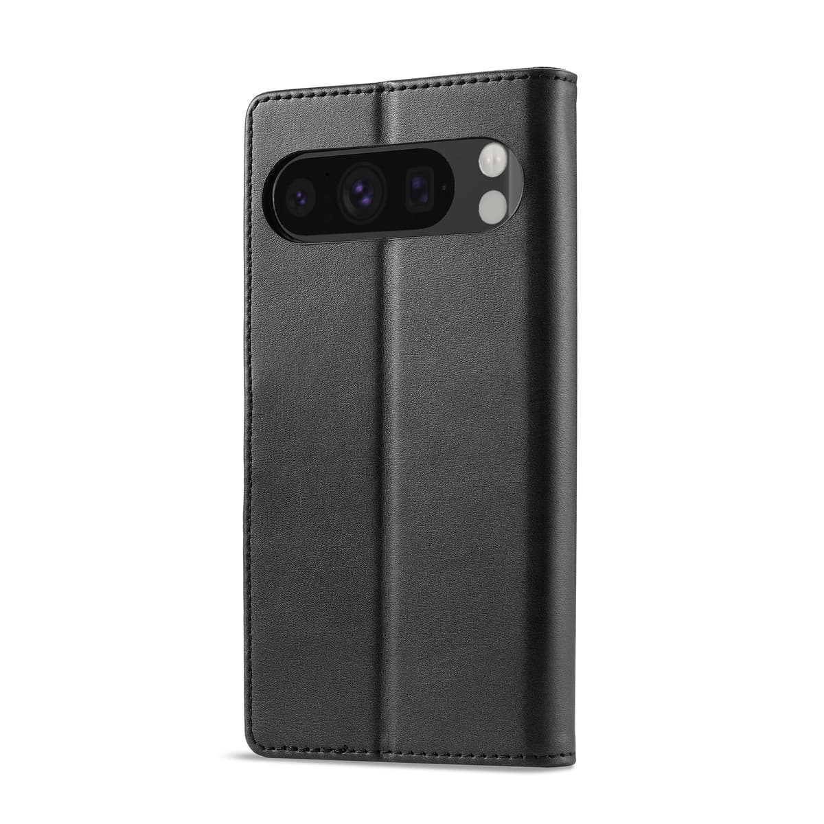 Google Pixel 9 / 9 Pro - Etui portefeuille LC.IMEEKE avec 3 emplacements pour cartes & fermeture magnétique, Noir – 2