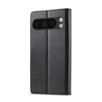 Google Pixel 9 / 9 Pro - LC.IMEEKE Wallet Etui mit 3 Kartenfächern & Magnetverschluss, Schwarz – Bild 2