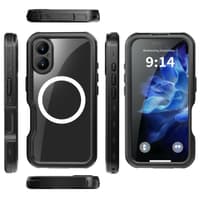 Apple iPhone 16 - Redpepper IP68 Dot Series Waterproof Outdoor Case with MagSafe function, black – Bild 1