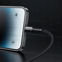 McDodo - Câble de charge USB-C vers Lightning, 1m, noir – Bild 3