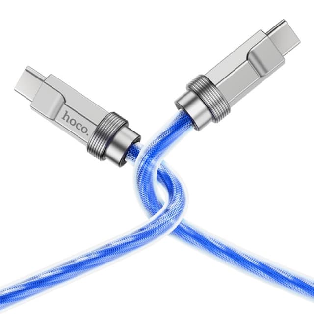 Hoco U113 Fast Charging 100W USB-C to C 1M Blue
