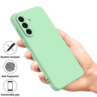 Samsung Galaxy A36 - Silikon Schutzhülle, grün – Bild 8