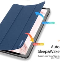 Samsung Galaxy Tab S9 - Dux Ducis Domo Series, attachable flip case, blue – Bild 7
