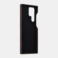 Samsung S22 Ultra - iCarer Horse Leather Back Case Coffee ALS2201 – Bild 5