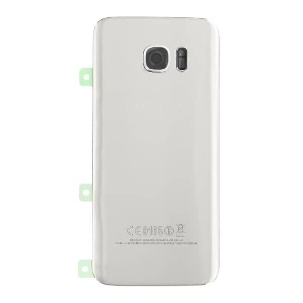 Samsung Galaxy S7 EDGE Backcover silber original, neu, original