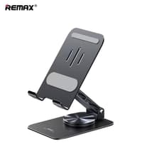 REMAX - RM-C38 Metal table mount for smartphone & tablet, 360° rotatable, black – Bild 1