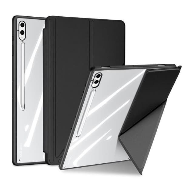 Samsung Galaxy Tab S8 Ultra / S9 Ultra / S10 Ultra - Dux Ducis Magi Series, attachable flip case, black