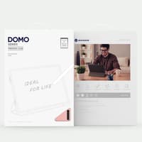 Apple iPad 11” (2025) / iPad 10.9” (2022) - Dux Ducis Domo Series Flip-Etui, Pink – Bild 5