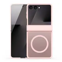 Galaxy Z Flip8 - Dux Ducis Yind Series avec Magsafe en rose clair – Bild 2