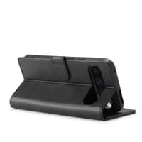 Google Pixel 9 / 9 Pro - LC.IMEEKE Wallet Etui mit 3 Kartenfächern & Magnetverschluss, Schwarz – Bild 3