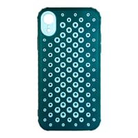 iPhone XR - Étui perforé bleu foncé – Bild 1