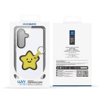 Samsung Galaxy S26 - Dux Ducis - Luvy Series, Love Edition (Gelber Stern), weiss – Bild 12