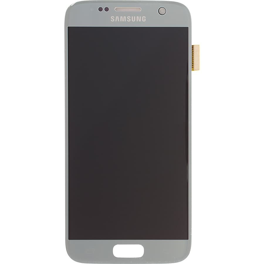 Samsung Galaxy S7 Frontglas / LCD silber, renewed