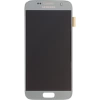 Samsung Galaxy S7 Frontglas / LCD silber, pulled – Bild 1