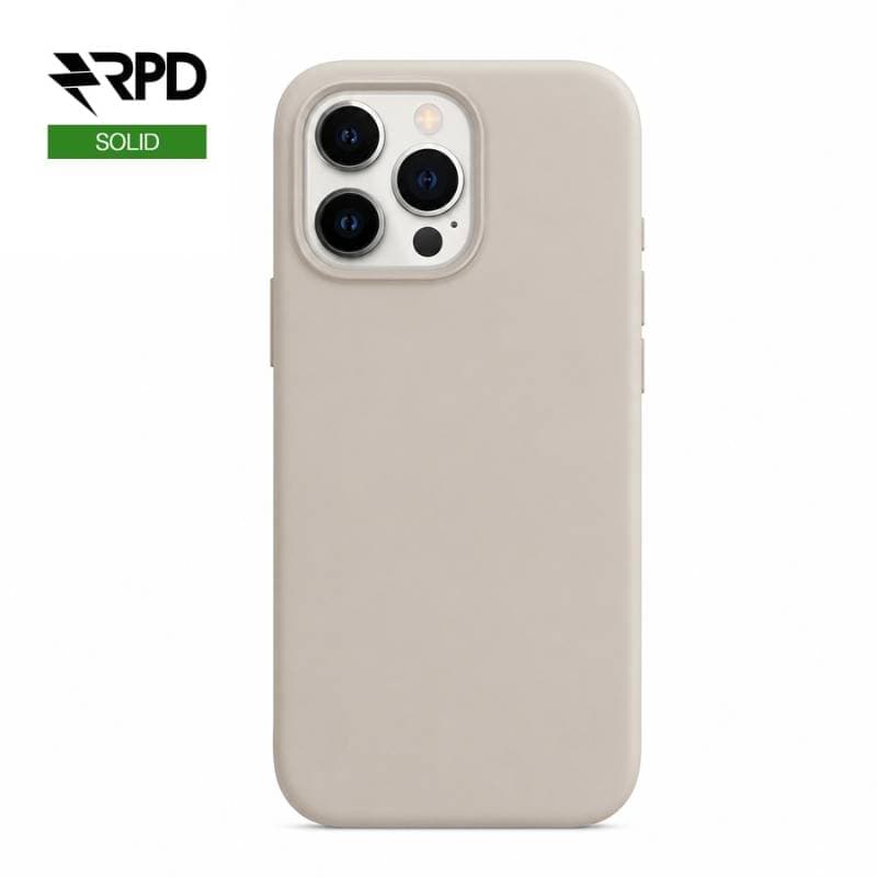 iPhone 11 Pro - Solid Silikon Hülle, Stone