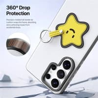 Samsung Galaxy S26 Ultra - Dux Ducis - Luvy Series, Love Edition (Yellow Star), white – Bild 9