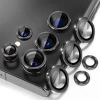 ANANK Galaxy S25 Ultra - Rückkamera Panzerglas, 99AR+Corning, Schwarz, einzeln – Bild 2