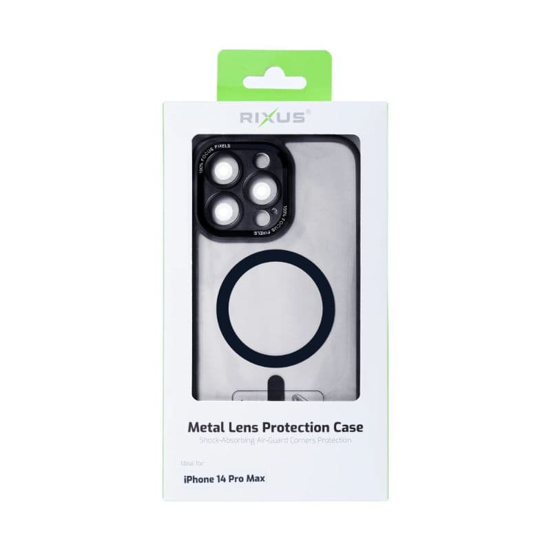 iPhone 14 Pro - Rixus MagSafe Case - schwarz – 3