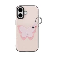 iPhone 17 - Dux Ducis - Luvy Series, Love Edition (Schmetterling), pink – Bild 2