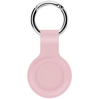 Set of 2 AirTag key fob covers - iCarer silicone case, pink (XYSK002-PK) – Bild 1