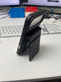 iPhone Air - Custodia RPD Magsafe con portafoglio magnetico e funzione stand, nero – Bild 2