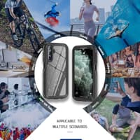 Samsung Galaxy A15 - Redpepper IP68 SAM Series Wasserdichtes Outdoor Case, schwarz – Bild 9