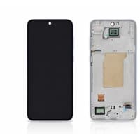 Samsung Galaxy A35 A356B LCD Awesome Iceblue, Service-Pack avec cadre, neuf, original – Bild 1