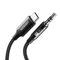 Ugreen - USB-C to 3.5 mm jack plug cable 2m (CM450 / 65101), black/grey – Bild 1