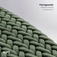 RPD Magnos Magnet Armband Nylon Geflochten für Apple Watch 44/45/46/49mm - Olivgrün – Bild 2