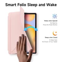Samsung Galaxy Tab S6 Lite (2020/2022/2024) - Dux Ducis Magi Series, étui à rabat relevable, rose – Bild 7