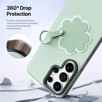 Samsung Galaxy S26 Ultra - Dux Ducis - Luvy Series, Love Edition (Lucky Clover), green – Bild 9