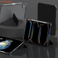 iPad Pro 11 (M4/M5) - Mutural Clear-Pro Series Tablet Case, Black – Bild 1