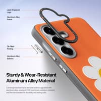 Samsung Galaxy S26 - Dux Ducis - Luvy Series, Love Edition, orange – Bild 8