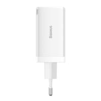 Baseus - GaN5 Pro - Fast charger 2C+U, 65W EU, White (CCGP120202) – Bild 1