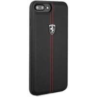 iPhone 7 Plus / 8 Plus – Scuderia Ferrari Leder Case, Schwarz – Bild 2