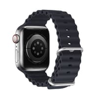 Apple Watch - DUX OceanWave Version Strap - 42mm/44mm/45mm/46mm(10.Gen)/49mm, Midnight – Bild 2
