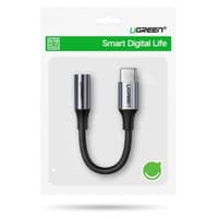 Ugreen – USB-C auf 3.5 mm DAC Kopfhöreradapter (AV161 / 80154), grau/schwarz – Bild 8