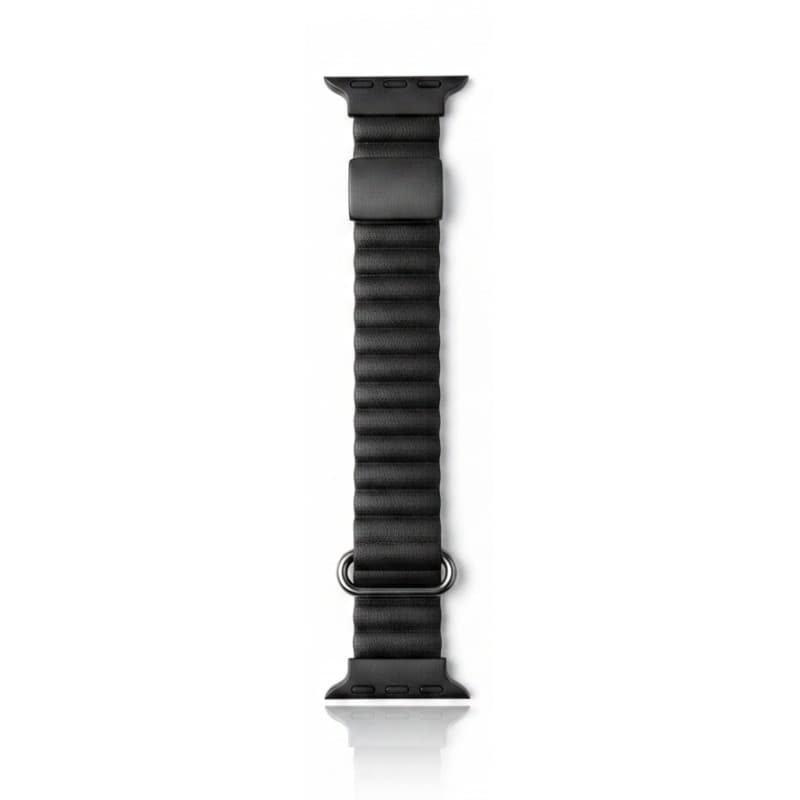 Apple Watch Armband Silikon 38/40/41mm Schwarz mit Magnetischem Verschluss