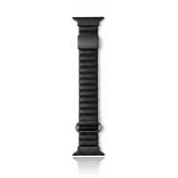 Apple Watch Armband Silikon 38/40/41mm Schwarz mit Magnetischem Verschluss – Bild 1