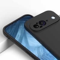 Google Pixel 9 - Silicone protective case, black – Bild 2