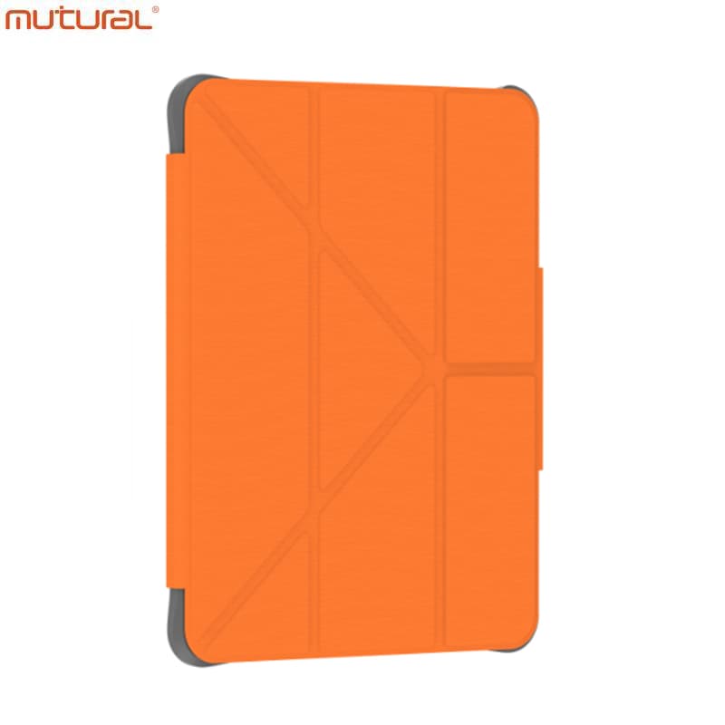 iPad 10/11 (A16) - Mutural Rugged-Pro Stripe Tablet-Hülle, Orange