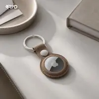 Porte-clés AirTag - RPD Coque aspect sergé tissé, Marron – Bild 3