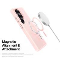 Samsung Galaxy S26 Ultra - Dux Ducis Yind Series with Magsafe in light pink – Bild 6