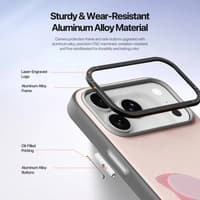 iPhone 17 Pro Max - Dux Ducis - Luvy Series, Love Edition (Schmetterling), pink – Bild 8