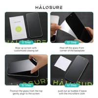 iPhone Air - Halosure Anti Spying Privacy armored glass – Bild 5
