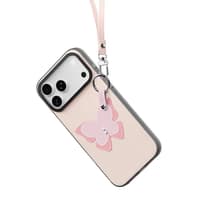 iPhone 17 Pro Max - Dux Ducis - Luvy Series, Love Edition (Schmetterling), pink – Bild 3